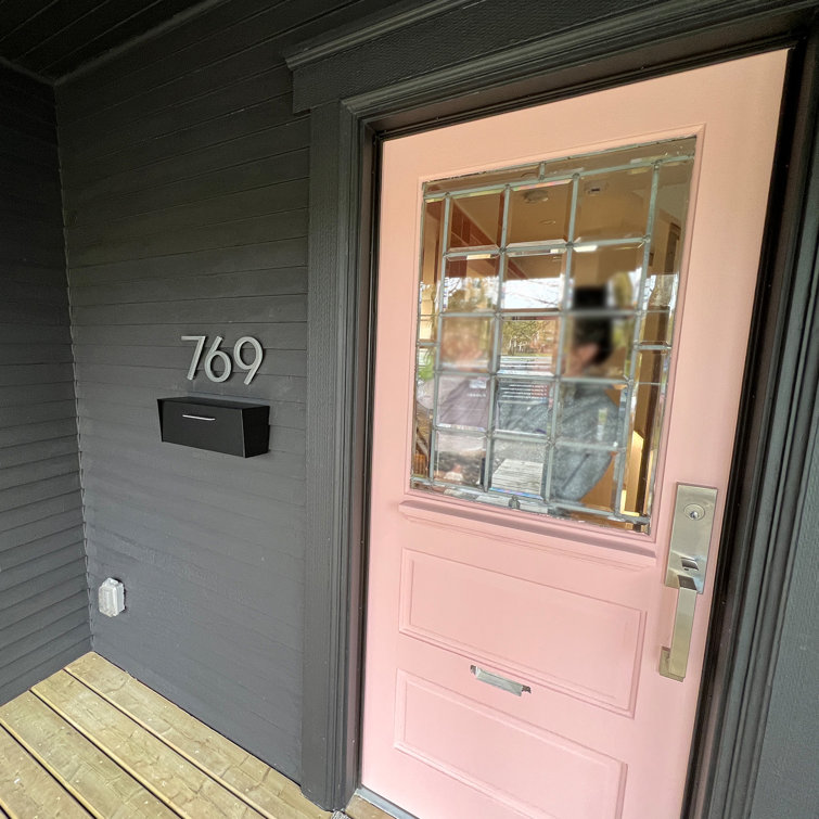 ModboxUSA MidCentury Modern ANGLED Wall Mounted Mailbox & Reviews